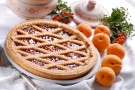 Crostata di riso con marmellata di albicocche, senza glutine Crostata di riso con marmellata di albicocche, senza glutine