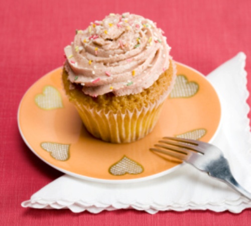 Cupcake mandorle glassa zucchero