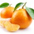 Mandarini ripieni di gelato per Capodanno