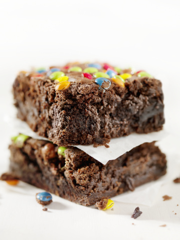 Brownies Alla Nutella E Smarties Torte Al Cioccolato