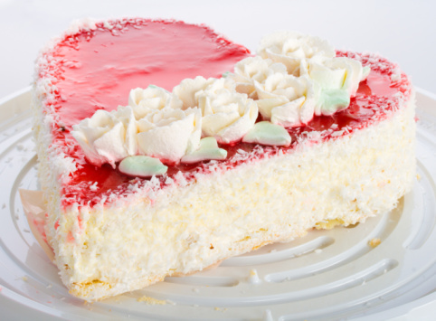 Cheesecake cioccolato bianco San Valentino 