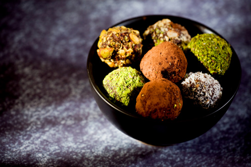 Tartufi cioccolato biscotti secchi avanzi Befana