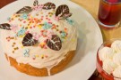 Torta di Carnevale con panna e cioccolato Torta di Carnevale con panna e cioccolato