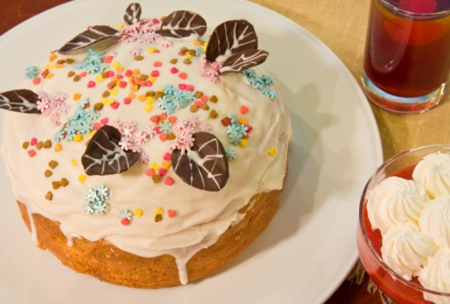 Torta Carnevale panna cioccolato bambini