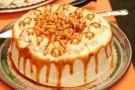 Chiffon cake al caramello mou