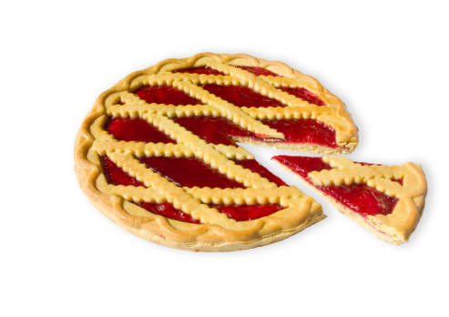 Crostata marmellata ciliegie merenda bambini