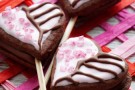 Lecca lecca di biscotti per San Valentino