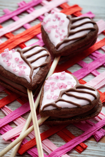 Lecca lecca biscotti San Valentino