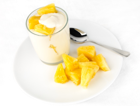 Ananas yogurt salsa mou Prova Cuoco