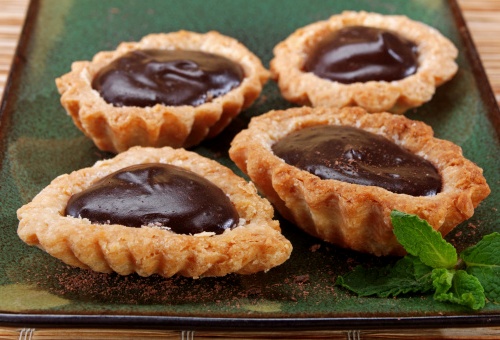 Crostatine crema cioccolato colazione bambini