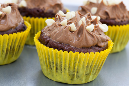 Come decorare muffin cioccolato