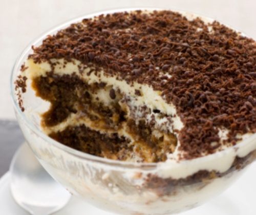 Tiramisù caffè gocce cioccolato