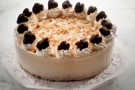 Torta fredda con ricotta, banane e cocco Torta fredda con ricotta, banane e cocco