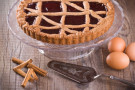 Crostata con arancia e con cioccolato