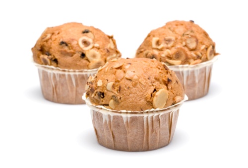 Muffin nocciole colazione