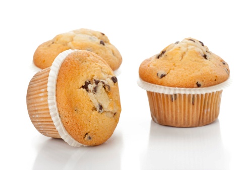 Muffin gocce cioccolato senza glutine