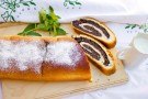 Strudel di pasta frolla al cioccolato con gli avanzi delle uova