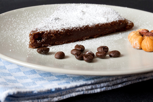 torta tenerina caffè nocciole