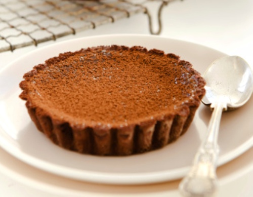 Crostata cacao marmellata lamponi 