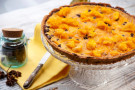 Crostata alla crema d’arance e gocce di cioccolato Crostata alla crema d’arance e gocce di cioccolato