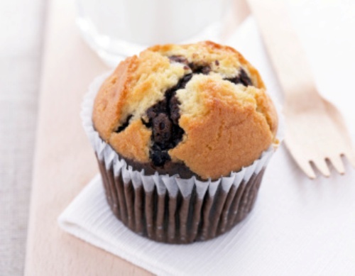 muffin cuore cioccolato bambini