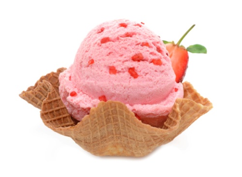 Yogurt gelato fragola light dietetico