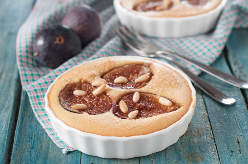 Clafoutis fichi pinoli