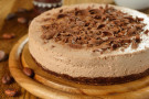 Cheesecake al caffè e cacao amaro