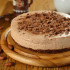 Cheesecake al caffè e cacao amaro