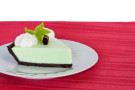 Cheesecake con la menta e la Nutella