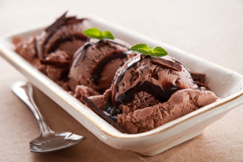 Gelato cioccolato fondente