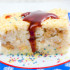 Torta di riso e mele al caramello