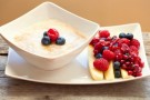 Macedonia di frutta con crema chantilly