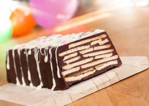 Mattonella Di Cioccolato E Biscotti Secchi Torte Al Cioccolato