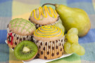 Muffin alla frutta fresca per i bambini