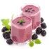 Smoothie alle more, mirtilli e yogurt bianco