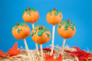 Cake pops a forma di zucca: un’idea per Halloween