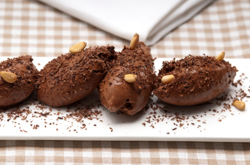 Quenelle mousse cioccolato