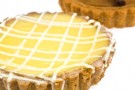 Crostata alla crema di limone con glassa allo zucchero