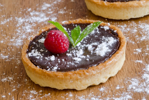 Crostatine Nutella lamponi 