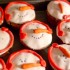 Cupcake di Natale con carote e mandorle