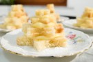 Alberelli di pandoro con crema al limone
