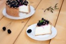 Cheesecake con philadelphia al cioccolato bianco e more