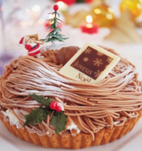 Dolci Di Natale Con Ricotta.Crostata Di Natale Con Ricotta E Spaghetti Di Cioccolato Torte Al Cioccolato