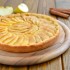 Crostata di mele con marmellata di albicocche