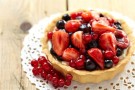 Crostatine con frutta caramellata