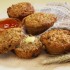Muffin integrali con cuore di marmellata di albicocche