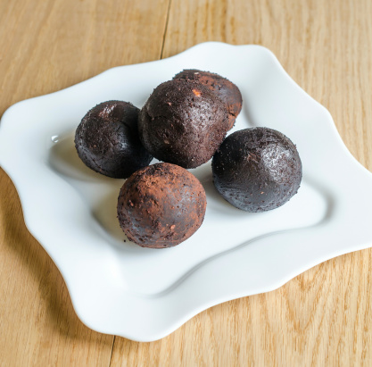 Palline cioccolato rum ricetta