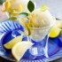 Sorbetto al limone per il pranzo di Natale, senza gelatiera