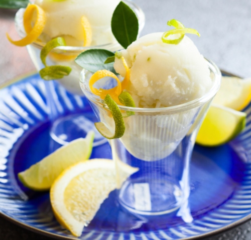 Sorbetto limone Natale